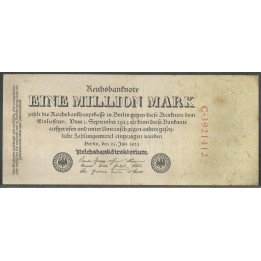 Alemania, 1.000.000 25 Jul 1923 P94(1-3)