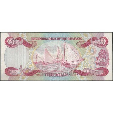 Bahamas, 3 Dollars L1974 (84) P44a