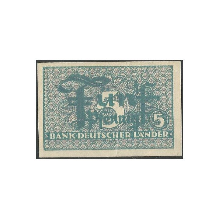 Alemania, 5 Pfennig ND1948 P11a