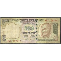 India, 500 Rupias 2009 E P99q