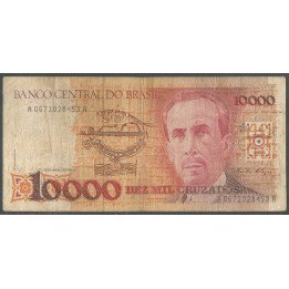 Brasil, 10.000 Cruzados ND1989 P215a