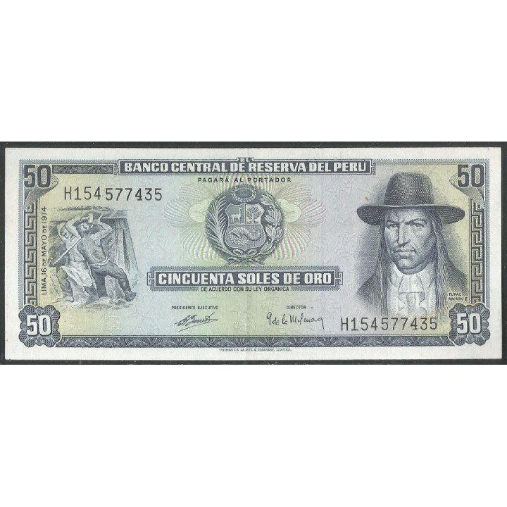 Peru, 50 Soles 16 May 1974 P101c