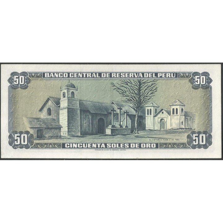 Peru, 50 Soles 16 May 1974 P101c