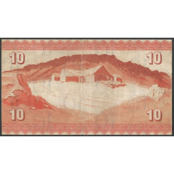 Islas Faroe, 10 Kronur L1949 (54) P15a