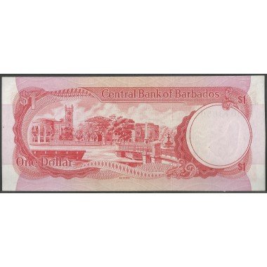 Barbados, 1 Dollar ND1973 P29a