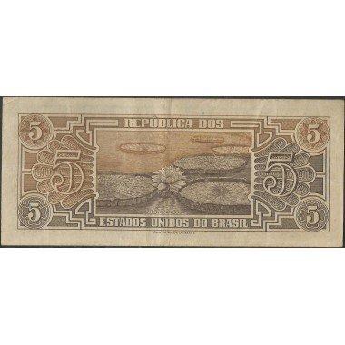 Brasil, 5 Cruzeiros ND1961-2 P166b