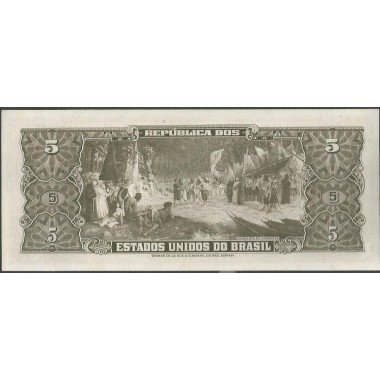 Brasil, 5 Cruzeiros ND1962 P176a
