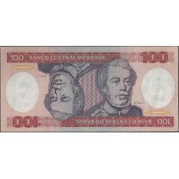 Brasil, 100 Cruzeiros ND1981-4 P198b