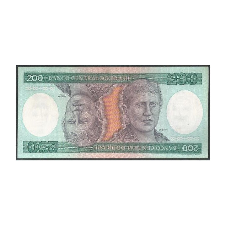 Brasil, 200 Cruzeiros ND1981-4 P199b