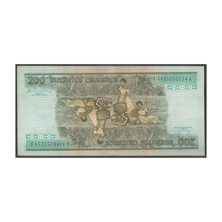 Brasil, 200 Cruzeiros ND1981-4 P199b