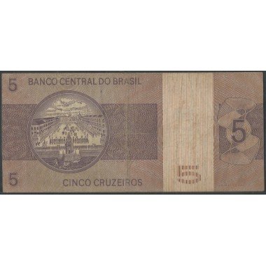 Brasil, 5 Cruzeiros ND1973 P192b