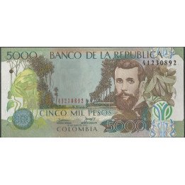 Billete de 5.000 Pesos 31 Jul 2010 BGW543
