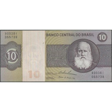 Brasil, 10 Cruzeiros ND1979 P193c