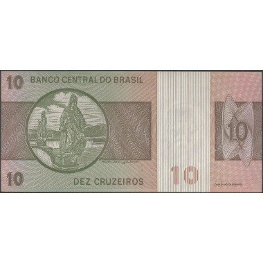 Brasil, 10 Cruzeiros ND1979 P193c