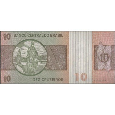 Brasil, 10 Cruzeiros ND1980 P193e