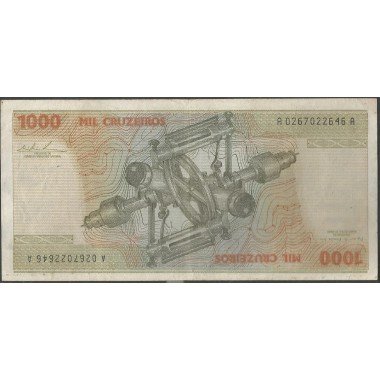 Brasil, 1.000 Cruzeiros ND1978 P197a