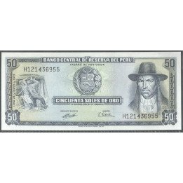 Peru, 50 Soles 24 May 1974 P101c