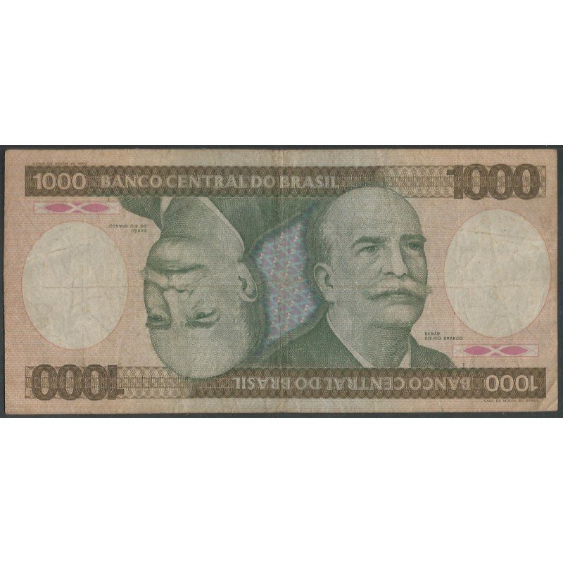 Brasil, 1.000 Cruzeiros ND1984 P201b