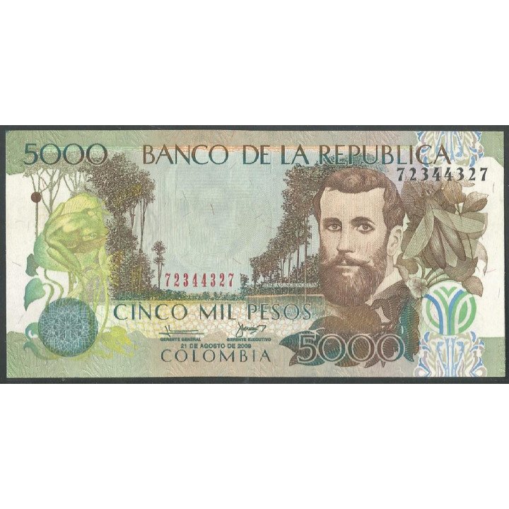 Billete de 5.000 Pesos 21 Ago 2009 72344327 BGW542