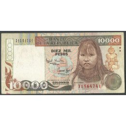 Billete de 10.000 Pesos 1994 BGW604