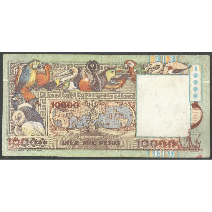 Billete de 10.000 Pesos 1994 BGW604