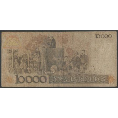 Brasil, 10 Cruzados ND1986 P206