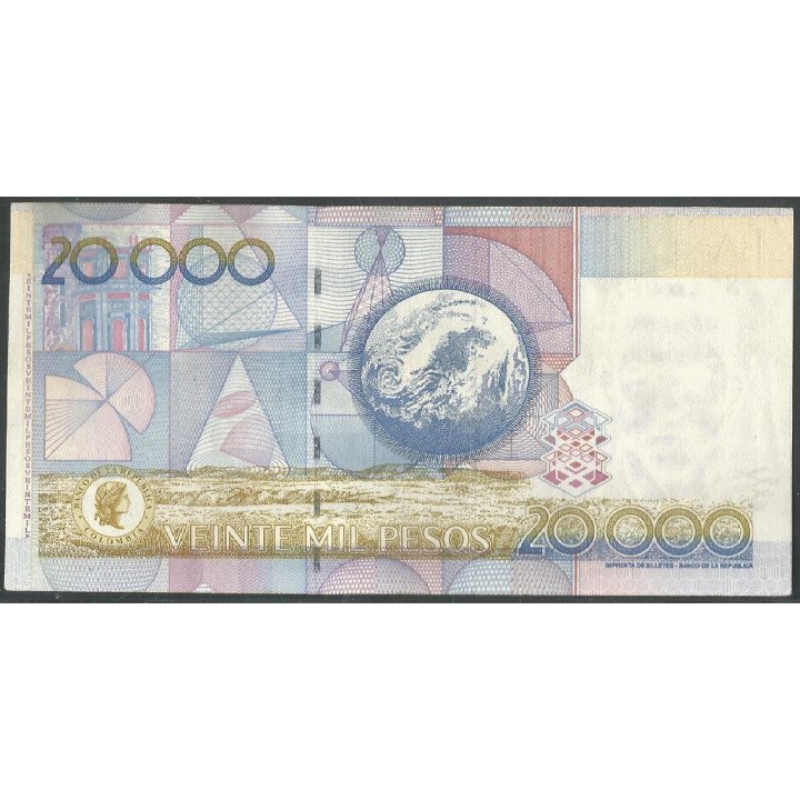 Billete de 20.000 Pesos 21 Nov 2006 BGW728