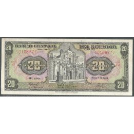 Ecuador, 20 Sucres 1 May 1978 LD P115b