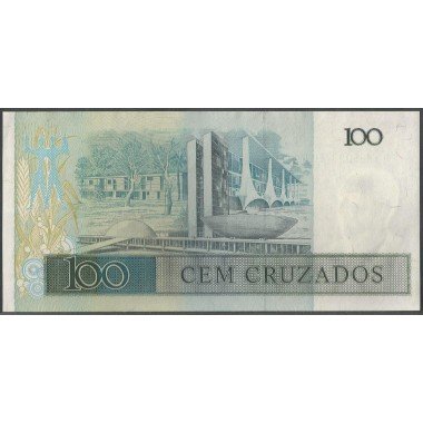 Brasil, 100 Cruzados ND1987 P211b