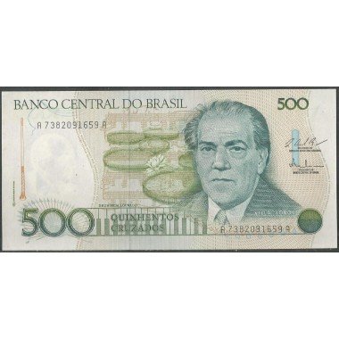 Brasil, 500 Cruzados ND1987 P212c