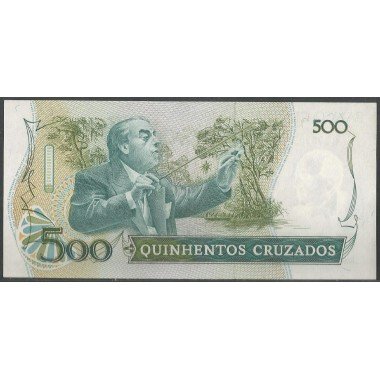 Brasil, 500 Cruzados ND1987 P212c