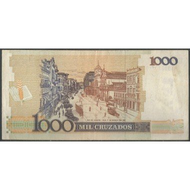 Brasil, 1 Cruzado Nuevo ND1989 P216a