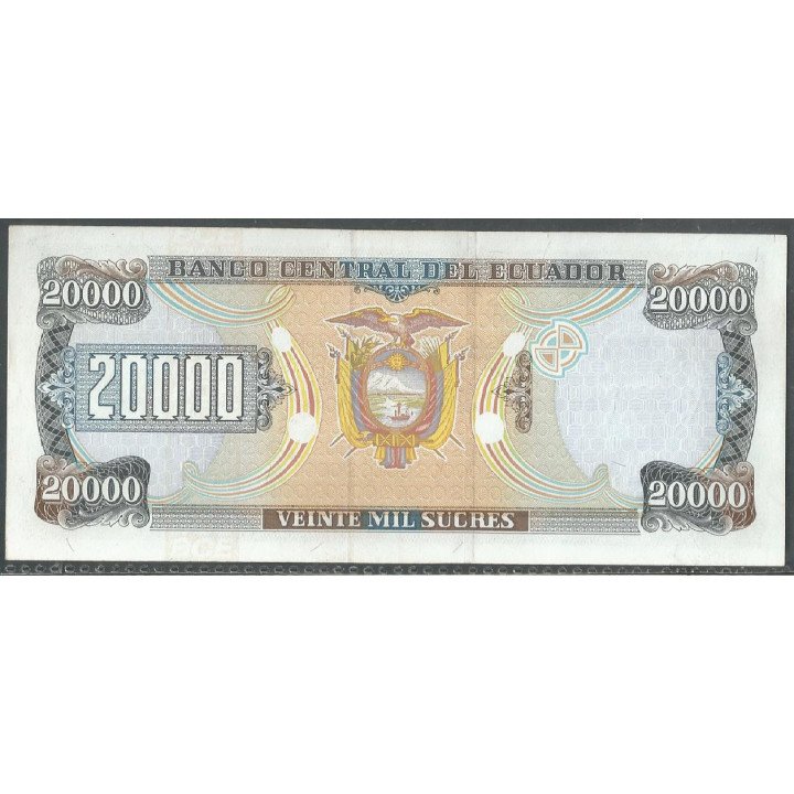 Ecuador, 20.000 Sucres 2 Jun 1997 AD P129b