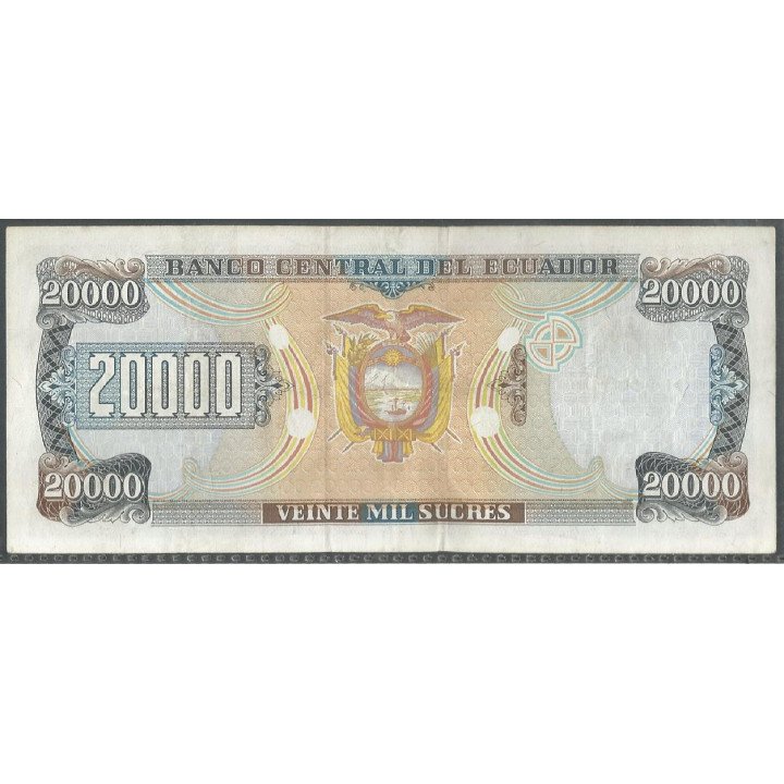 Ecuador, 20.000 Sucres 2 Jun 1997 AD P129b
