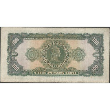 Billete de 100 Pesos 1 Ene 1960 BGW294