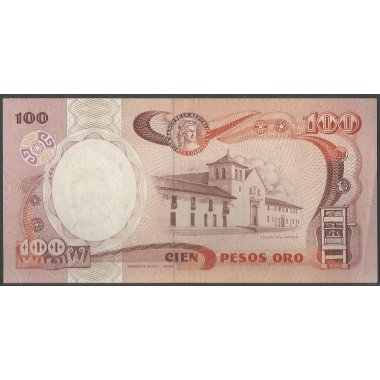 Billete de 100 Pesos 12 Oct 1988 BGW327