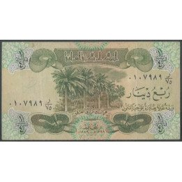 Iraq 1/4 Dinar ND1979 P67a
