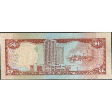 Trinidad y Tobago, 1 Dollar 2002 P41