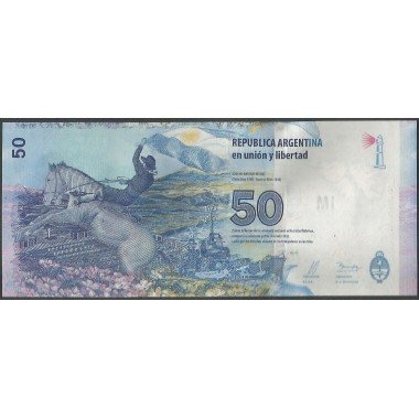 Argentina, 50 Pesos 2015 Serie A P362a