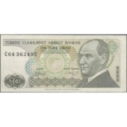 Turkya 10 Liras L1970 (1979) P192