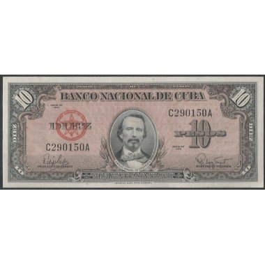 Cuba, 10 Pesos 1960 P79b