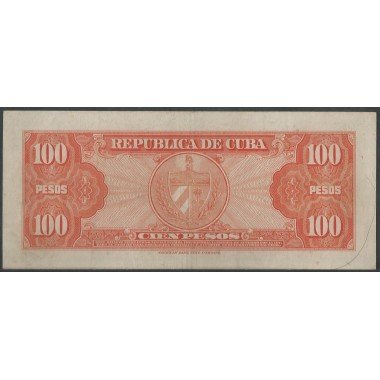 Cuba, 100 Pesos 1959 P93a