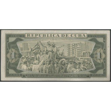 Cuba, 1 Peso 1972 P102a