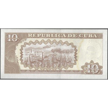 Cuba, 10 Pesos 2015 P117q