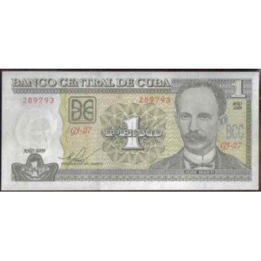 Cuba, 1 Peso 2009 P121i