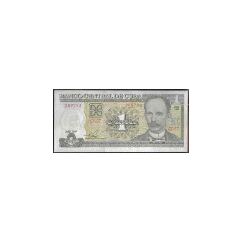 Cuba, 1 Peso 2009 P121i