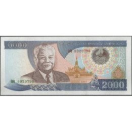 Laos 2.000 Kip 1997 P33a