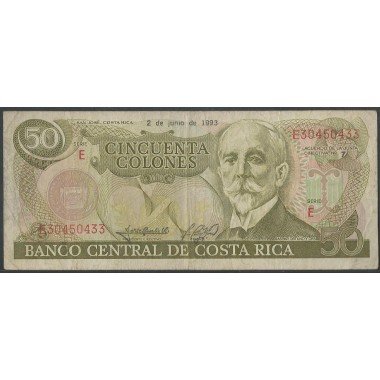 Costa Rica, 50 Colones 2...