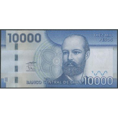 Chile, 10.000 Pesos 2009 P164a