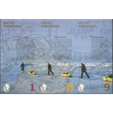 Artico, 1 - 5 - 9 Dollars 2012 Specimen
